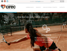 Tablet Screenshot of cirec.org